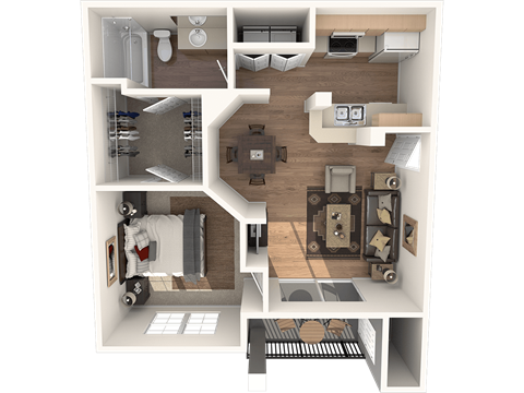 Enclave Floor Plan Enclave Floor Plan at Sedona Springs, Texas, 78749
